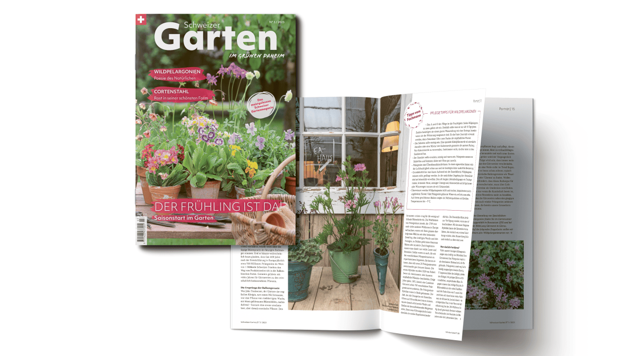 Das meistgelesen Gartenmagazin, für Giardina Besucher zum Vorzugspreis!